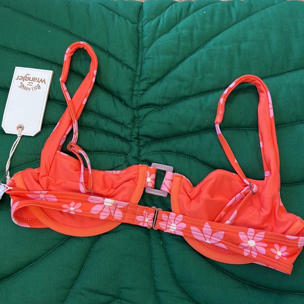 NWT Billabong X Wrangler out west dreamin Rowan underwire bikini top. Limited - Picture 3 of 8
